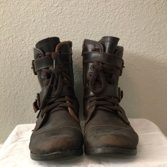 Short combat boots - Picture 1 of 3